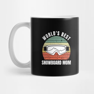 Snowboarding Mom Mug